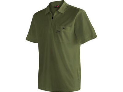 MAIER SPORTS Herren Polo Arwin 2.0 He-Polo 1/2 Arm Grün