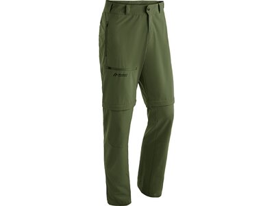 MAIER SPORTS Herren Hose Latit Zip M He-Zip Off Hose el. Grün