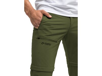 MAIER SPORTS Herren Hose Latit Zip M He-Zip Off Hose el. Grün
