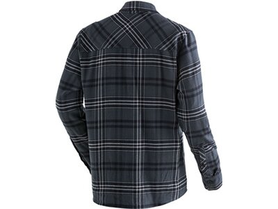 MAIER SPORTS Herren Hemd Predeal M Grau