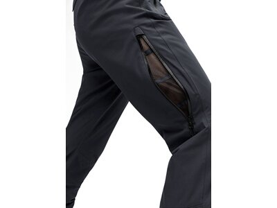 MAIER SPORTS Herren Latzhose Anton Vent slim Schwarz