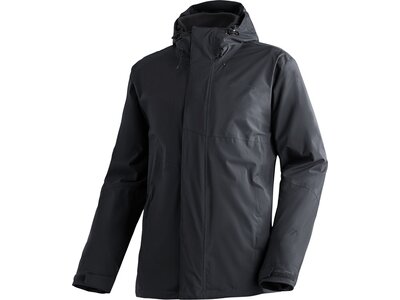 MAIER SPORTS Herren Doppeljacke Metor 3in1 M Schwarz