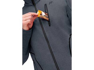 MAIER SPORTS Herren Unterjacke Tesila M Grau