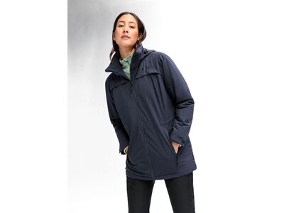MAIER SPORTS Damen Mantel Metor Coat W Blau