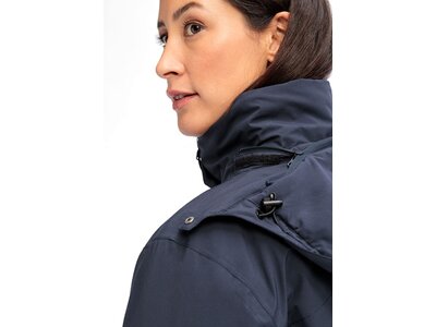 MAIER SPORTS Damen Mantel Metor Coat W Blau
