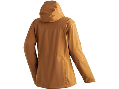 MAIER SPORTS Damen Doppeljacke Metor 3in1 W Braun