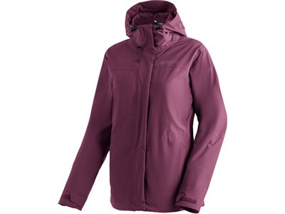 MAIER SPORTS Damen Doppeljacke Metor 3in1 W (kurz) Lila