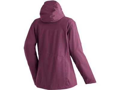 MAIER SPORTS Damen Doppeljacke Metor 3in1 W (kurz) Lila