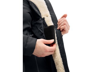 MAIER SPORTS Damen Mantel LAERKE Schwarz