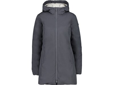 CMP Damen Jacke WOMAN PARKA FIX HOOD Grau