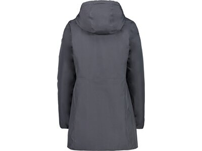 CMP Damen Jacke WOMAN PARKA FIX HOOD Grau