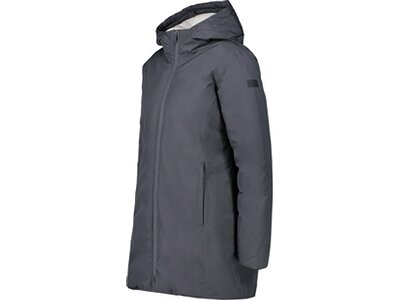 CMP Damen Jacke WOMAN PARKA FIX HOOD Grau