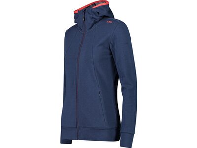 CMP Damen Unterjacke WOMAN JACKET FIX HOOD Blau