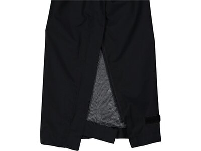 CMP Herren Regenhose MAN PANT RAIN WITH LINING AND FULL LENGHT SIDE ZIPS Schwarz