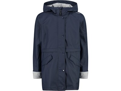 CMP Kinder Regenjacke KID JACKET FIX HOOD Blau
