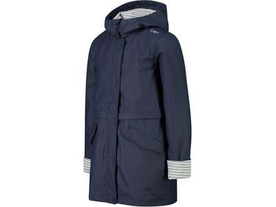 CMP Kinder Regenjacke KID JACKET FIX HOOD Blau