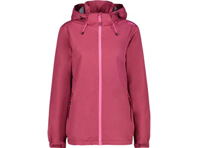 CMP Damen Regenjacke WOMAN RAIN JACKET ZIP HOOD WITH VENTILATION Lila