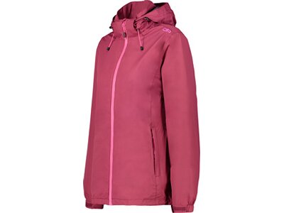 CMP Damen Regenjacke WOMAN RAIN JACKET ZIP HOOD WITH VENTILATION Lila