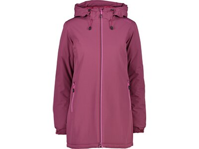 CMP Damen Jacke WOMAN PARKA FIX HOOD Lila