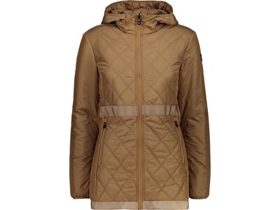 CMP Damen Jacke WOMAN MID JACKET FIX HOOD Braun