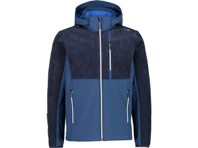 CMP Herren Funktionsjacke MAN JACKET ZIP HOOD Blau