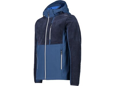 CMP Herren Funktionsjacke MAN JACKET ZIP HOOD Blau