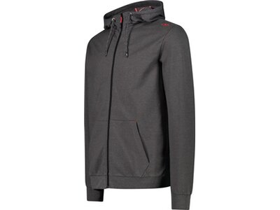 CMP Herren Kapuzensweat MAN JACKET FIX HOOD Grau