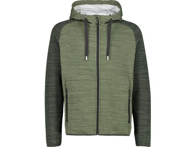 CMP Herren Kapuzensweat MAN JACKET FIX HOOD Grün