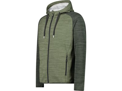 CMP Herren Kapuzensweat MAN JACKET FIX HOOD Grün