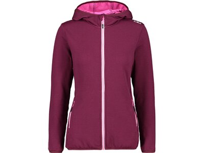 CMP Damen Kapuzensweat WOMAN JACKET FIX HOOD Lila