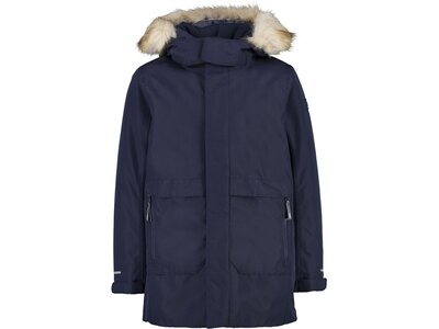 CMP Kinder Jacke KID PARKA FIX HOOD Blau