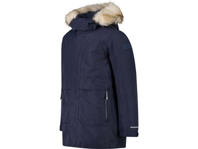 CMP Kinder Jacke KID PARKA FIX HOOD Blau