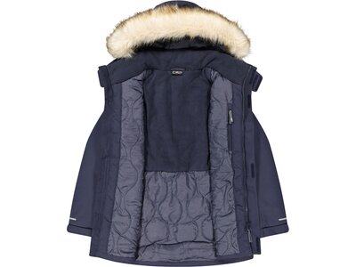 CMP Kinder Jacke KID PARKA FIX HOOD Blau