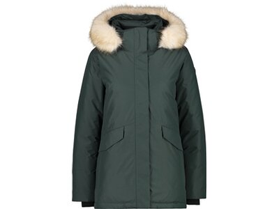CMP Damen Jacke WOMAN PARKA ZIP HOOD Grün