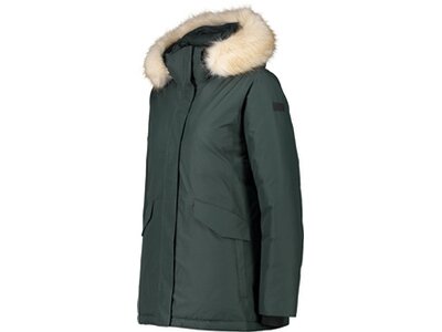 CMP Damen Jacke WOMAN PARKA ZIP HOOD Grün