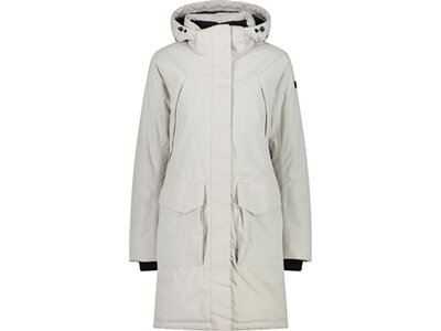 CMP Damen Jacke WOMAN COAT ZIP HOOD Grau