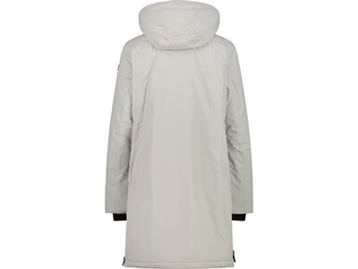 CMP Damen Jacke WOMAN COAT ZIP HOOD Grau