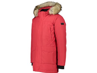 CMP Herren Jacke MAN PARKA FIX HOOD Rot