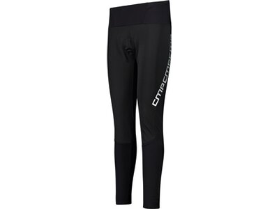 CMP Damen Tight WOMAN BIKE PANT HYBRID Schwarz