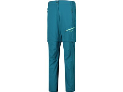 CMP Damen Keilhose WOMAN PANT ZIP OFF Blau