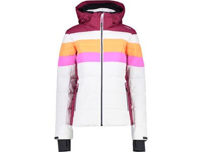 CMP Damen Jacke WOMAN JACKET ZIP HOOD Weiß