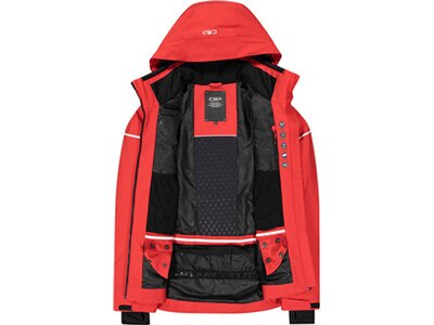 CMP Herren Jacke MAN JACKET ZIP HOOD Rot