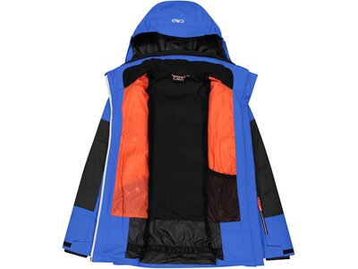 CMP Kinder Jacke KID JACKET SNAPS HOOD Blau