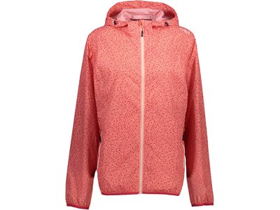 CMP Damen Regenjacke WOMAN JACKET RAIN FIX HOOD Rot