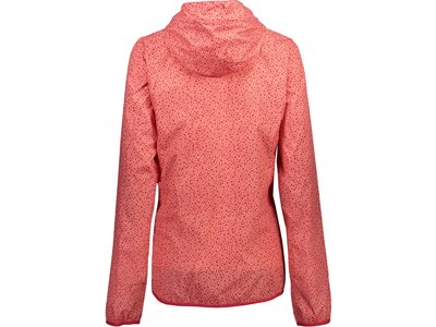 CMP Damen Regenjacke WOMAN JACKET RAIN FIX HOOD Rot