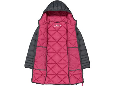 CMP Kinder Jacke KID G COAT FIX HOOD Grau