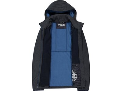CMP Herren Funktionsjacke MAN JACKET ZIP HOOD Blau