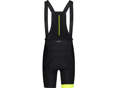 CMP Herren Latzhose MAN BIB SHORTS Schwarz