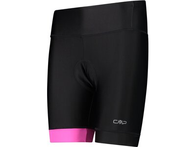 CMP Damen Tight WOMAN BIKE SHORTS Schwarz