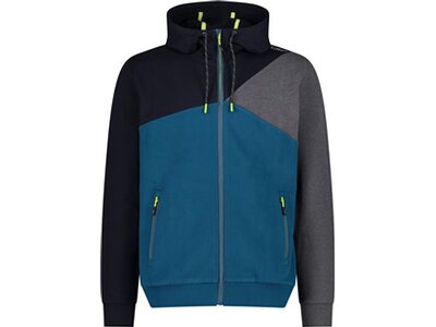 CMP Herren Kapuzensweat MAN JACKET FIX HOOD Blau